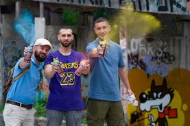 SARAJEVO STREET ART WORKSHOP (geniet van de natuur & spray op bobslee)