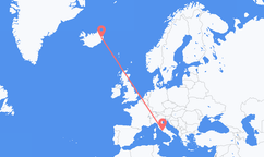 Flights from Rome to Egilsstaðir