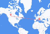 Flüge von Edmonton nach Neapel