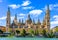 Photo of The Basilica of Our Lady of the Pillar seen from the Ebro river,Zaragoza,Spain.