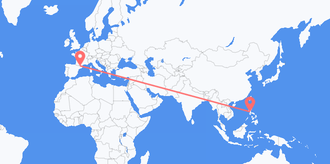 Flug frá Filippseyjum til Andorra