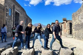 Visita guiada de Roma a Pompeya con vino y almuerzo en tren de alta velocidad