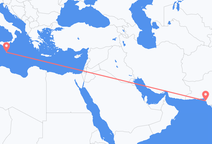 카라치에서 출발해 발레타로 향하는 항공편