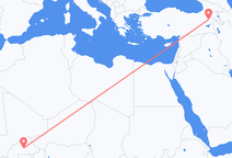 Vuelos de Uagadugú, Burkina Faso a Ağrı merkez, Turquía