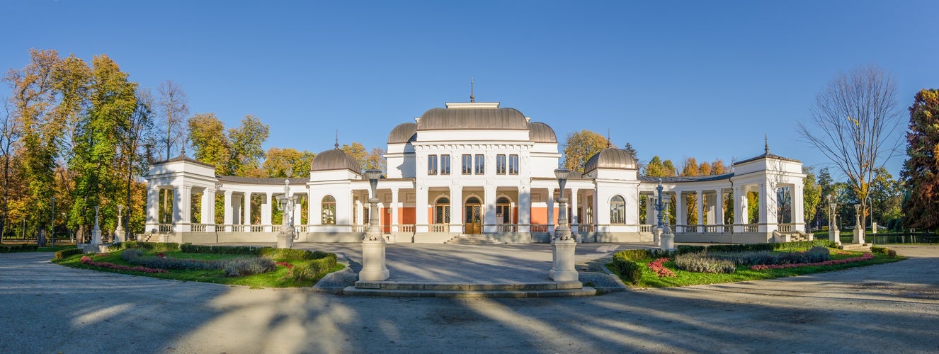 Cluj Napoca Central Park Casino, a culture and arts urban center in the heart of the city in the Transylvania region of Romania