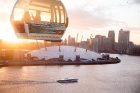 Emirates Airline-Seilbahn und Bootstour auf der Themse