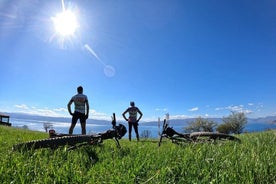 Biking around the region of Ohrid