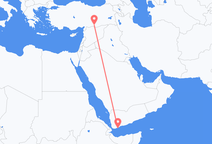 Vols d’Aden pour Şanlıurfa