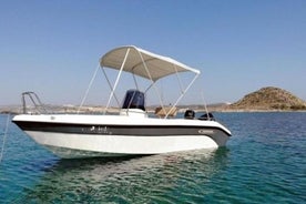 Boat trip without a license in the Esterel reserve