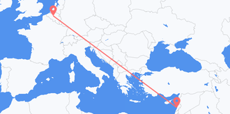 Lebanon to Belgium