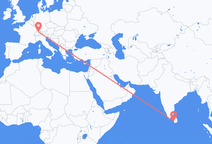 Flights from Colombo to Zurich