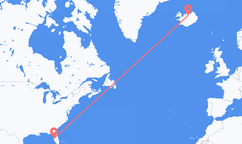 Flights from Tampa to Akureyri