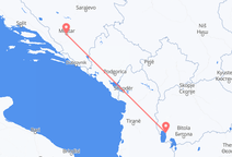 Flyg från Ohrid till Mostar