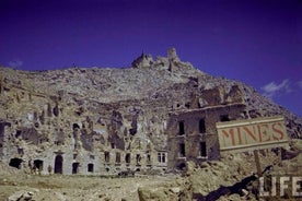 CHAMPS DE BATAILLE DE LA SECONDE GUERRE MONDIALE: Excursion à terre de la bataille de Montecassino au départ de Civitavecchia