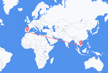 Ho Chi Minh City to Málaga