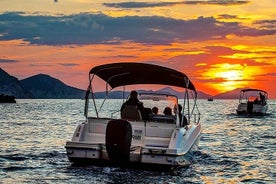 Excursão ao pôr do sol em Dubrovnik de barco com local