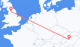 Flights from Hungary to England