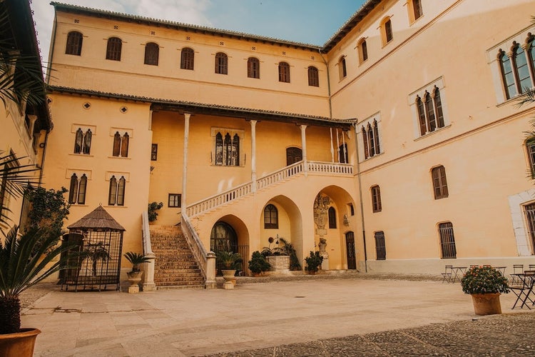 Photo of ducal palace of Gandia , Spain .