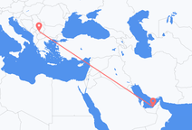 Abu Dhabi to Pristina