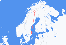 Flyreiser fra Stockholm, Sverige til Gällivare, Sverige