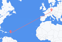 Saint Kitts to Nuremberg