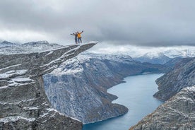 Trolltunga Hike í Haust: Go Viking