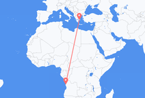 Flights from Luanda to Athens