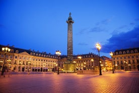 Kvällsrundtur i upplysta Paris