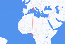 Vluchten van Sao Tomé naar Pontische Olbia