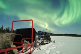 Rovaniemi: Sleðferð til að sjá norðurljósin