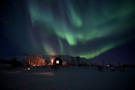 Lengsta norðurljósaferðin í Abisko með kvöldverði