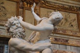 Lille gruppe Borghese Gallery guidet tur