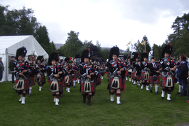 Royal Highland Braemar Gathering, transfer from Edinburgh