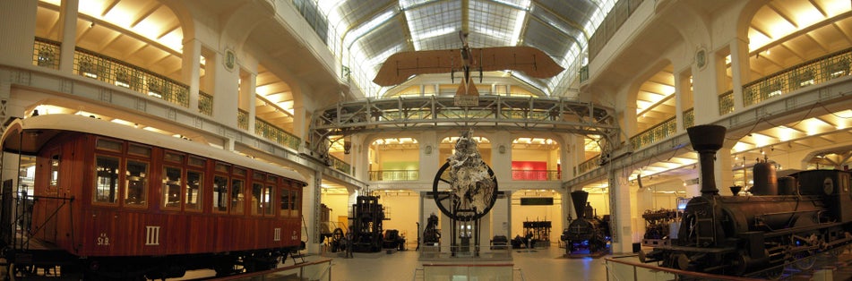 The historic Technical Museum of Vienna opened in 1918. Build under the regency of Franz Joseph I Emperor of Austria.