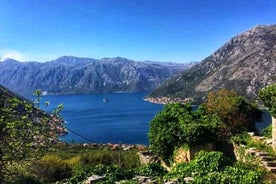 Ciclismo e trekking tour breve attraverso la baia di Kotor