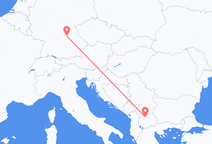 Flights from Nuremberg to Skopje