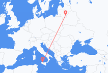 Palermo to Vilnius