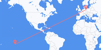 Flights from French Polynesia to Germany