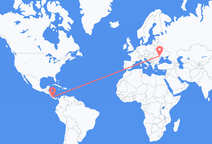 Flights from San José to Chișinău