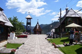 Chemin de fer Šargan Eight, ville et maison en bois sur la rivière Drina, excursion d'une journée au départ de Belgrade