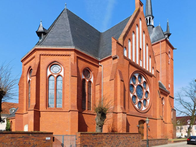 Photo of Catholic Church in Schwedt germany