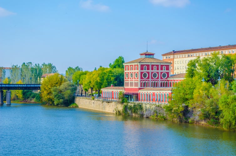 View of the casa de las ciencias museum in the spanish city Logrono