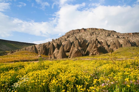 photo of beautiful Ihlara valley in Cappadocia, Turkey.