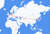 히로시마 출신 출발해 뉘른베르크로 향하는 항공편