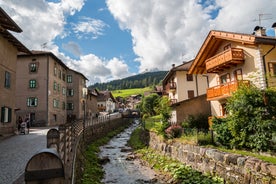 photo of Winter Cityscape of Cavalese, Val di Fiemme, Trentino Alto Adige, Italy.