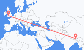 Flights from Bhutan to Wales