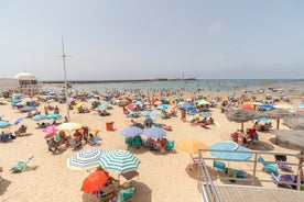 Photo of aerial view of Sanlucar de Barrameda, Cadiz, Spain.