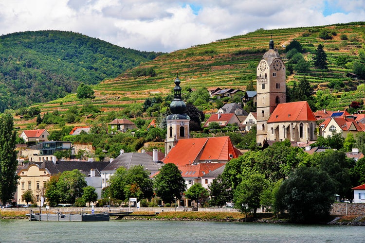 Krems an der Donau in the federal state of Lower Austria, Wachau Valley, Austria (Osterreich)