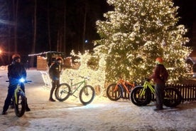 Folie nocturne - Balade en VTT à Visaginas