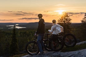 E-Fatbike Tour from Rovaniemi Midnight Sun or Sunset